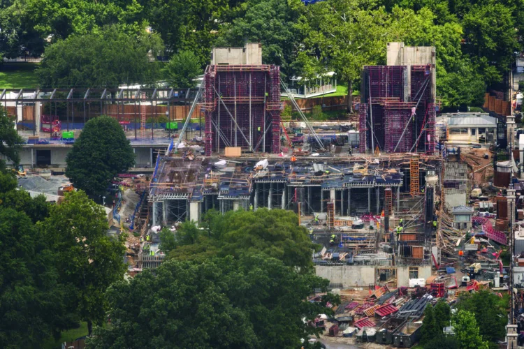 Trump asks Supreme Court to let White House ballroom construction continue during appeal